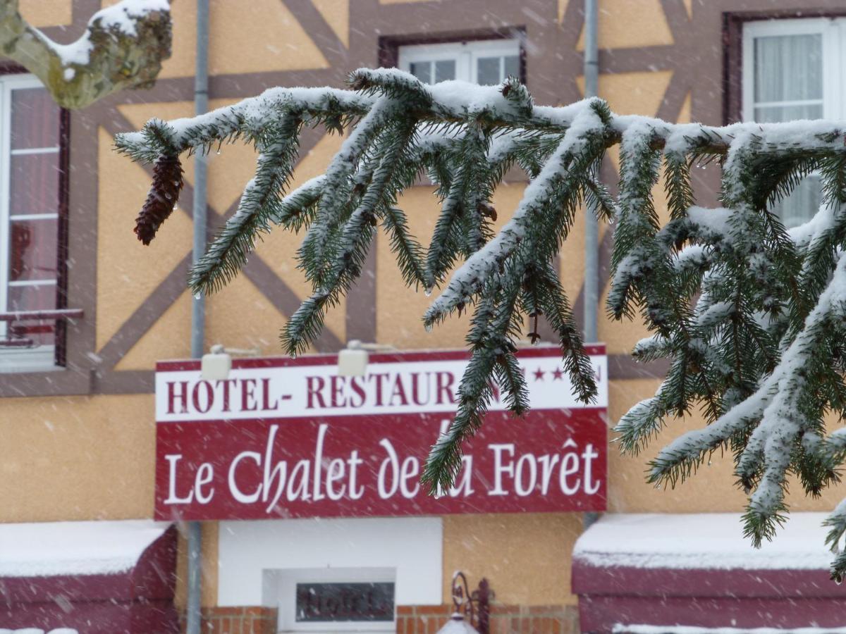 Le Chalet De La Foret Logis Hotel 3 Etoiles Et Restaurant 비에르종 외부 사진